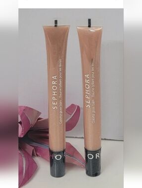 2 pk SEPHORA Colorful Gloss Balm 0.32 fl oz 21 NUDE ATTITUDENew Sealed,